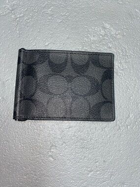 Coach Slim Money Clip Bifold